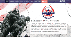Desktop Screenshot of familiesww2veterans.org